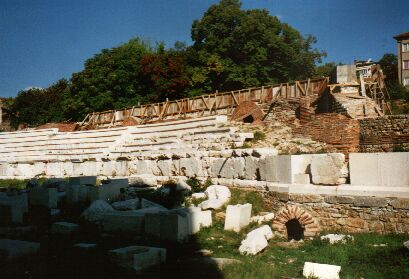 Roman ruins in Stara Zagora