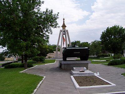 War Memorial and Eternal Flame in Bendery