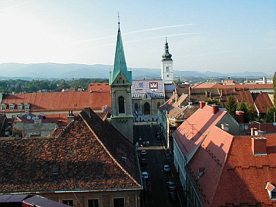 Zagreb: St Mark's church with its characteristic roof