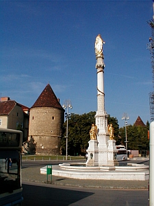 Zagreb: St Mary Column in Kaptol