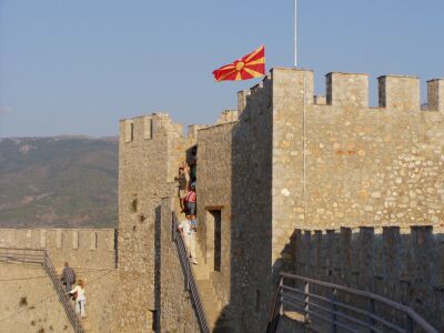 The citadel of Ohrid