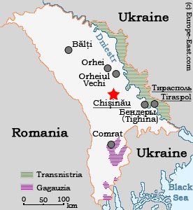 Clickable Map of Moldova