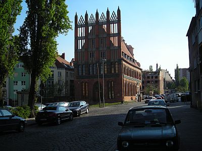 Szczecin: The old, somewhat warped Old Town Hall