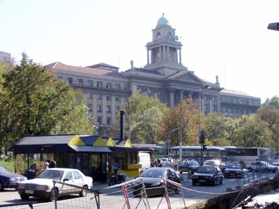Belgrade: The Serbian Parliament