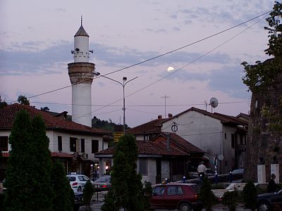 Novi Pazar: The small mosque opposite the fortress
