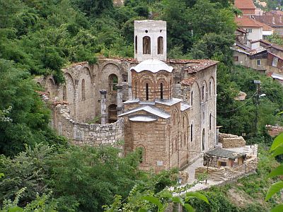 Prizren: Destroyed Serbian monastery - now an army post