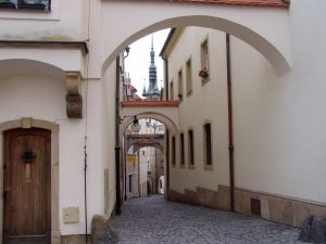 Olomouc has some lovely alleys