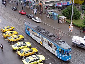 German tram in Iasi