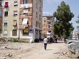 More then typical residential area in Tirana