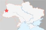 Location of Lviv