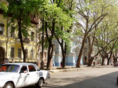 The small but beautiful old town of Odessa